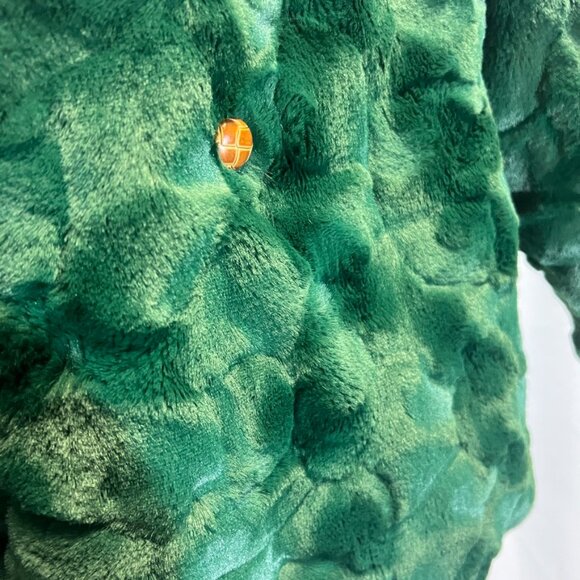 Fancy Winter Faux Fur Pea Coat from Spain - Picture 4 of 15